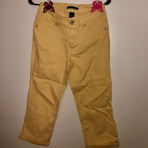 Yellow Capris